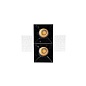 ART-SQF-180x2 LED светильник встраиваемый безрамочный полуповоротный Downlight   -  Встраиваемые светильники 